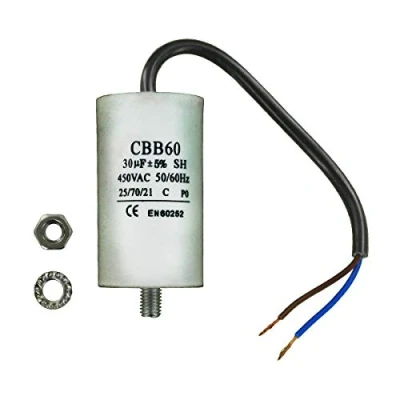 Image of Paxanpax PLD060 Universal Capacitor 30uF, 30MFD, 450VAC, 22cm Cable