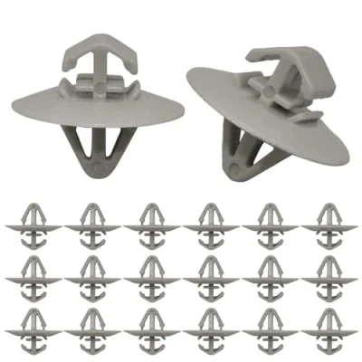 Image of Pulchra 50Pcs Trafic Side Door Moulding Panel Trim Clips For Vauxhall Vivaro/Renault Plastic
