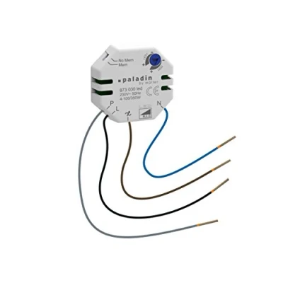 Image of Dimmer for LED Lamps Paladin 873 030 230 V 50 Hz Flush Mounted Mounting [LED Lights Box Built in Universal