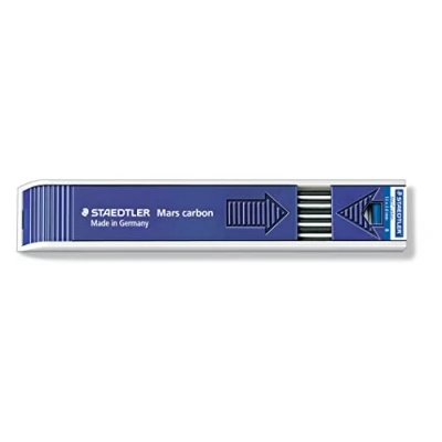 Image of STAEDTLER 200 B ST Mars Carbon Plastic Lead, Pack of 12
