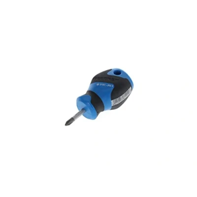 Image of GEDORE screwdriver Phillips PH1 small, Mini short, 3 component handle, length 81 mm, 2161 PH 1