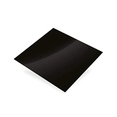 Image of Lacquered Aluminium Sheet Metal 500 x 250 1 mm Black