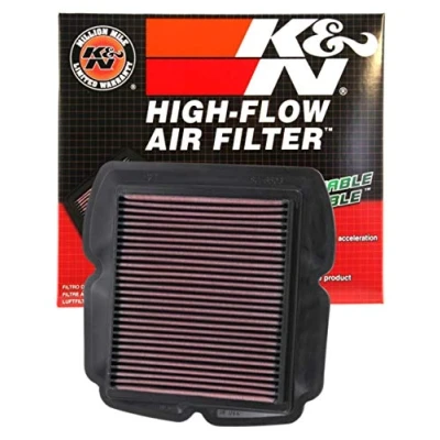 Image of K&amp;N Engine Air Filter: High Performance, Premium, Powersport Fits 2003 2009 SUZUKI (SV650, SV650S, SV650SF, SV1000S, SV650A ABS, SV1000) SU 6503
