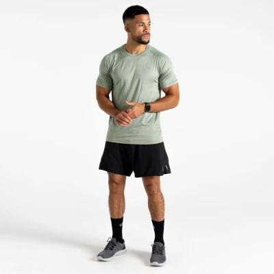 Image of Dare 2b Men&#039;s Lightweight Persist T Shirt Aqua Grey Marl, Size: Xl