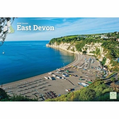 Image of Carousel Worldwide, East Devon 2026 A4 Wall Calendar