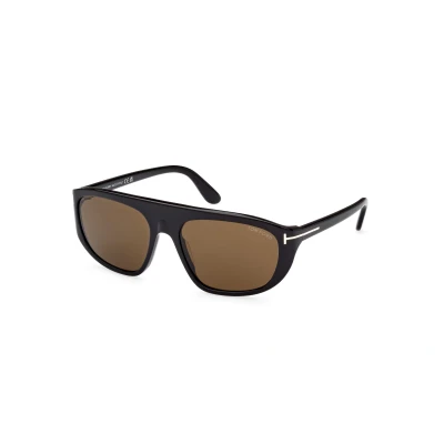 Image of Tom Ford Sunglasses, Size: One Size, Shiny black