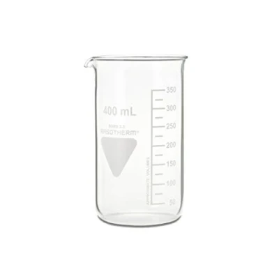 Image of Rasotherm® tall beaker with spout, (Boro 3.3), 400 ml