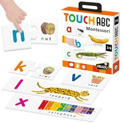 Image of HEADU MONTESSORI TOUCH ABC Educational Games &amp; Puzzles Ages 3 6 years