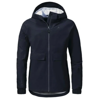 Image of Schöffel Women&#039;s Jacket Lausanne L Rain, Blazer Navy, 42