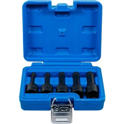 Image of BGS 5261 Twist Socket Set (Spiral Profile) / Screw Extractor 12.5 mm (1/2&quot;) Drive 8 16 5 pcs.