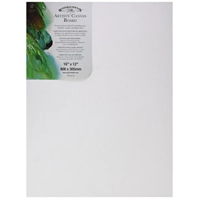 Image of Winsor &amp; Newton 16 x 12 inch Canvas Board