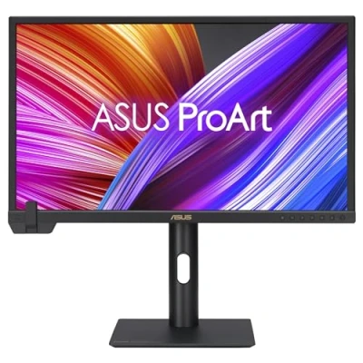 Image of ASUS ProArt PA24US Monitor 24&quot;, IPS, 4KUHD (3840x2160), Built in Motorized colourimeter, Auto Calibration, HDR 10, HLG, 99% Adobe RGB, 95% DCI P3, ΔE &lt; 1, 12G SDI, USB C PD 80W, VESA DisplayHDR 600