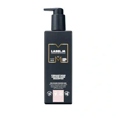 Image of LABEL.M Vibrant Rose Colour Care Shampoo 300ml With Recyclable Pump