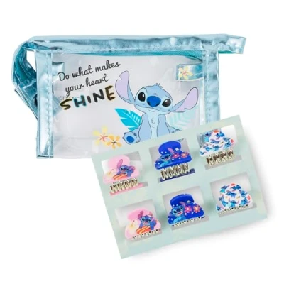 Image of Disney Lilo &amp; Stitch Hair Clip Set and Travel Bag VS701081L.PH