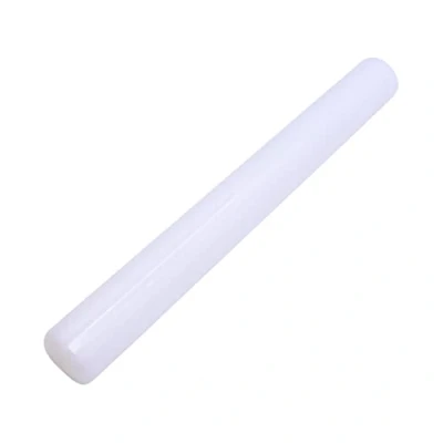Image of PME PP86 Non Stick Polyethylene Rolling Pin 23 cm (9 Inches), White