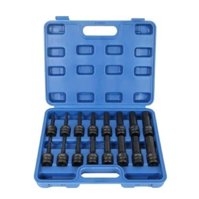 Image of US PRO Tools 16pc 1/2&quot; DR Impact Hex Bit Sockets H4 H19 3998