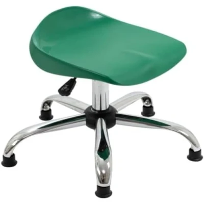 Image of Tc Titan Junior Swivel Stool 5 11 Years with Glides Green