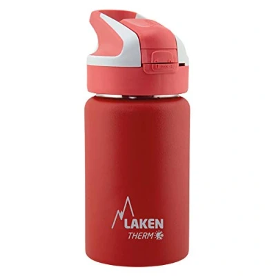 Image of Laken Unisex Adults Thermal with summit closure 0.35 L Bottle, TS3R, red,