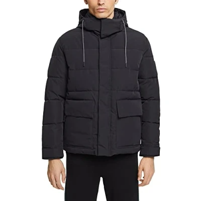Image of ESPRIT Men&#039;s 102ee2g310 Jacket, 001/Black, M