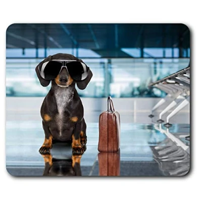 Image of Dachshund Sausage Dog Mouse Mat Pad Computer PC Laptop Gaming Office Home Desk Accessory Gadget 21443