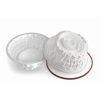 Image of Silikomart Silicone Mould Bon Ton Christmas, White