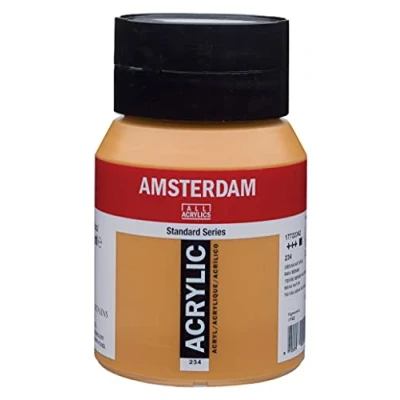 Image of Amsterdam Standard Series Acrylic Jar 500 ml Raw Sienna 234 (17722342)