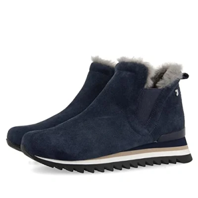 Image of Gioseppo Ankle boots, Women&#039;s, Size: 7.5, Navy Leather and textile