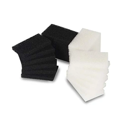 Image of LTWHOME Compatible Foam Filters and Carbon Set Suitable for Interpet PF1 Internal Filter(Pack of 24)