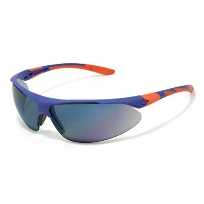 Image of JSP Stealth 9000 Safety Spectacles Blue Mirror HC lens (ASA770 16P 000)