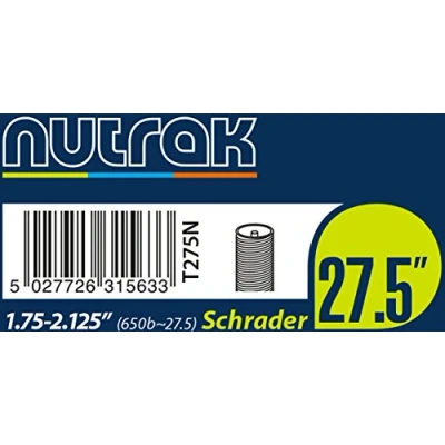 Image of Nutrak 27.5 or 650B x 1.75 2.125 Schrader inner tube