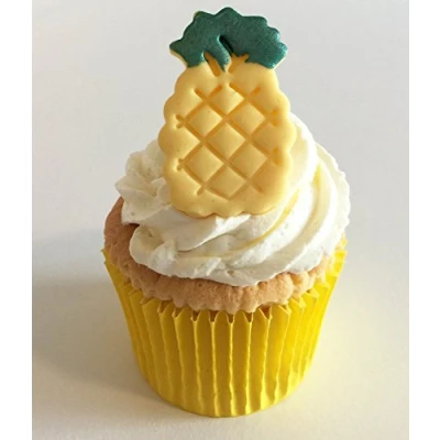 Image of 6 Gorgeous Kitsch Sugar Pineapples Handmade with love in the UK!
