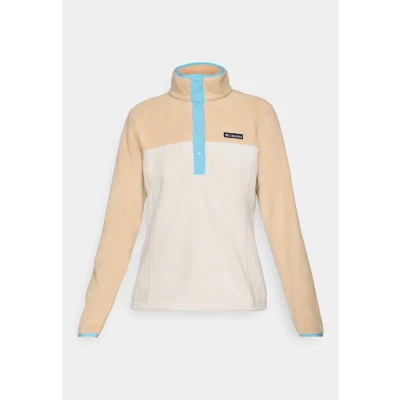 Image of Columbia Women&#039;s Benton Springs 1/2 Snap Pull Over 2, Fleece Over, Dark Stone/Canoe/Vintage Blue, XXL
