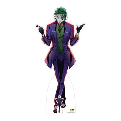 Image of Star Cutouts SC4255 The Joker Anime Style Lifesize Cardboard Cutout