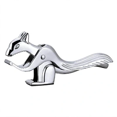 Image of Lankater Squirrel Shape Almond Pecan Nutcracker Hazelnut Walnut Pliers Sheller Nut Opener Clamp 1pc