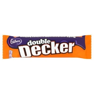 Image of Cadbury Double Decker Chocolate Bar, 54.5 g, Pack of 24
