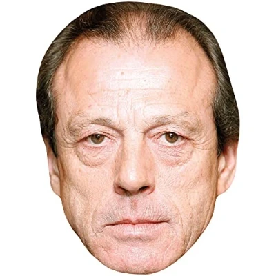 Image of Leslie Grantham (Serious) Celebrity Mask, Flat Card Face, Fancy Dress Mask