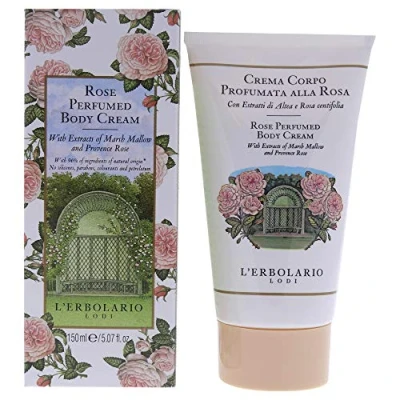 Image of LErbolario Rose Perfumed Body Cream For Unisex 5.07 oz