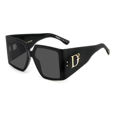 Image of Dsquared2 Sunglasses, Women&#039;s, Size: 56, Black