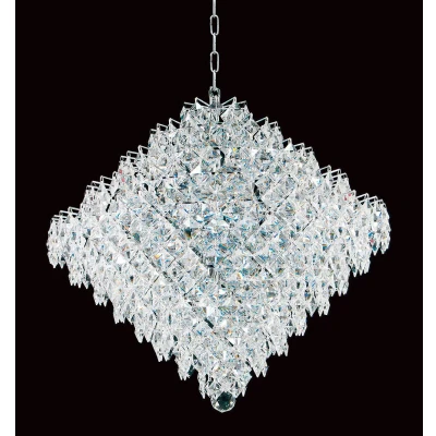 Image of Diamond Crystal 18 Light Chrome Frame