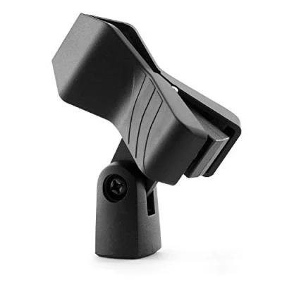 Image of TIGER MCA88 BK Universal Microphone Clip Quality Spring Mic Black