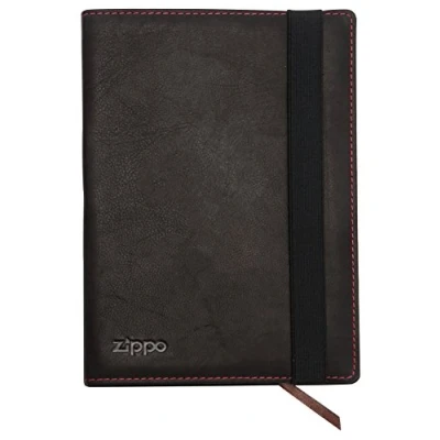 Image of Zippo Leather, A5 Notebook Cover Pencil Cases, 22 cm, Mocha