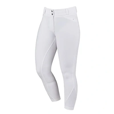 Image of Dublin Pro Form Womens Gel Full Seat Breeches White: 12/30