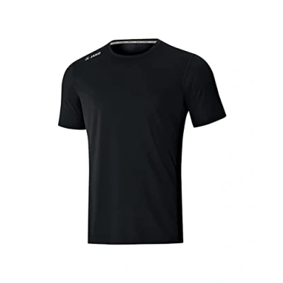 Image of JAKO T Shirt Run 2.0 Men&#039;s Black, XX Large