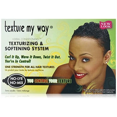 Image of Texture My Way Herbal Conditioning Texturizing &amp; Softening System No Lye, Mix