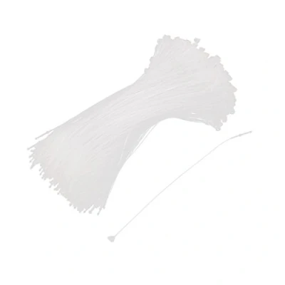 Image of Sourcingmap Snap Lock Pin Security Loop Plastic Tag Fastener Tie 5 Inch 500Pcs