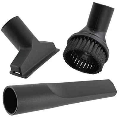 Image of Spares2go Mini Tool Cleaning Nozzle Kit compatible with Karcher Vacuum Cleaners (35mm Diameter)
