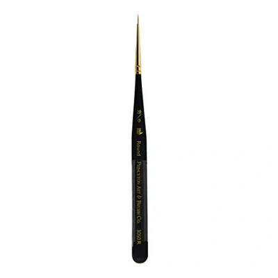 Image of Princeton Artist Brush, Mini Detailer Brushes for Watercolor, Acrylic and Gouache Series 3050, Round Synthetic Sable, Size 20x0