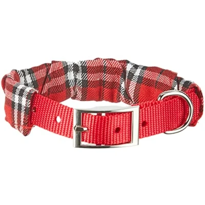 Image of Nobby Collar with Scarf, 42 cm/ 20 mm, Red