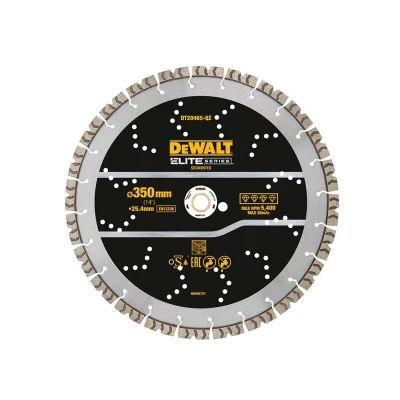 Image of DeWalt Elite Series Rebar Concrete Diamond Wheel 350 X 25.4mm
