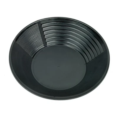 Image of Estwing BP 12 Black Plastic Gold Pan Inch